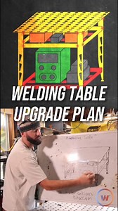 Austin took a $200 Harbor Freight welding table and turned it into a full-blown fabrication station! Check out the upgrades he planned—then tell us, what’s your must-have mod for a budget welding table? #Welding #Fabrication #HarborFreight #Welders | Weld.com