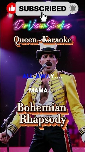 Bohemian Rhapsody - Queen | Karaoke with Lyrics Shorts