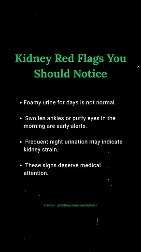 30K views · 92 reactions | Small symptoms matter - they often appear before major kidney damage. #kidneysymptoms #kidneyhealth #ckd #awareness #RenalHealth #fblifestyle #KidneyCare #selfcare | The Kidney Disease Solution | Facebook