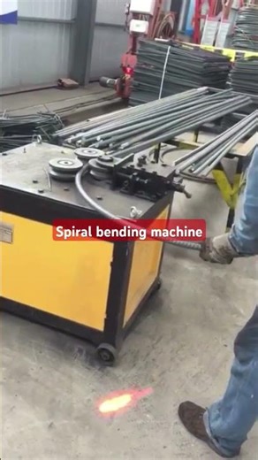 Spiral bending machine # Tmt bar round ring making machine