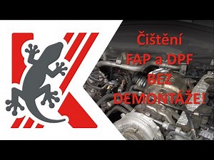 Jak čistit filtr pevných částic FAP/DPF | GEATEK Tutorial