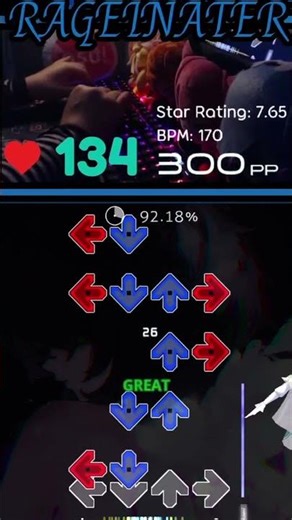 Pushing 170BPM On My NEW Map Pack!? #osu #osugame #osumania4k #osumania #vsrg #fnf #godmode #music