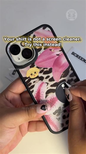 2.5K views | These stickable screen cleaners cling to your phone and wipe away smudges in seconds. Check out the link and start swiping smarter: https://f.mtr.cool/vogcdikgjc #techfinds #screencleaner | When In Manila | Facebook