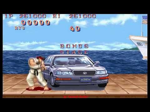 Street Fighter II: The World Warrior (Japan) (Arcade) - (Bonus Stages)