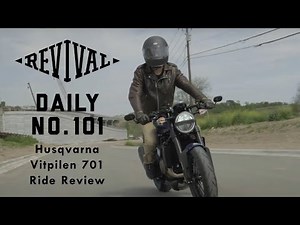 Husqvarna Vitpilen 701 goes for a ride and review // Revival Cycles Daily 101
