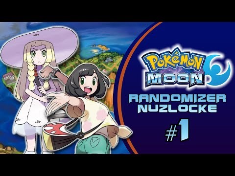 Pokemon Moon Randomizer Nuzlocke Stream 1!