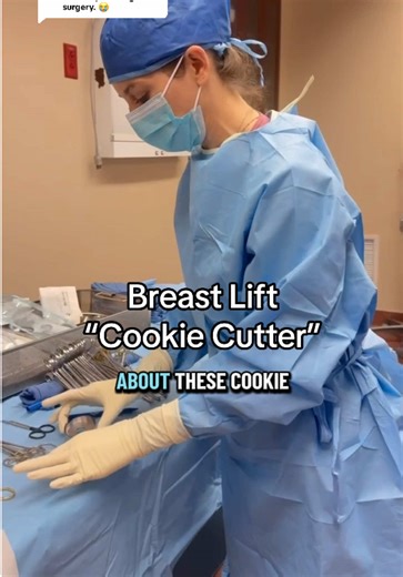 Replying to @Emily Long Breast Lift cookie cutters follow up to clear up some misconceptions! Breast Lifts use anchor incisions which means we must cut around the areola, vertically down and then curved below the breast which is hidden in the fold. We absolutely take into account patient preferences 🖤 . . . . #plasticsurgery #houstonplasticsurgery #houstonplasticsurgeon #breastlift #mastopexy