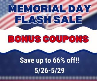 🚨 BONUS COUPONS 🚨 Don't miss out on this Memorial Day Flash Sale ending Monday ⬇️ http://ow.ly/RxaV50OxRrq | Dunham's Sports