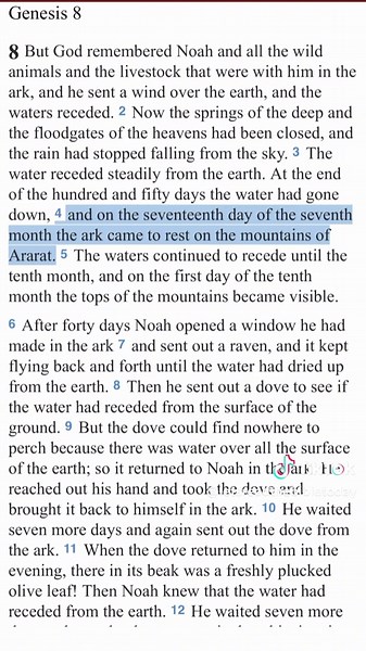 Genesis Chapter 8: The Story of Noah and the Ark