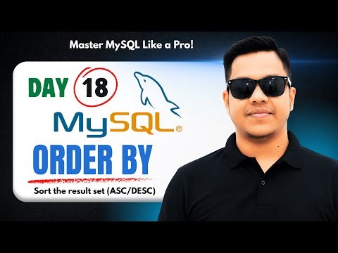 L18: ORDER BY Clause in SQL | Sorting Data | Class 12 Semester 4 Computer Application & Science 🎉