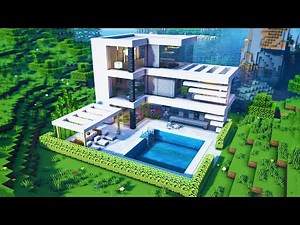 Minecraft Großes Haus bauen Tutorial 1.21 - Großes Haus bauen in Minecraft Survival Tutorial