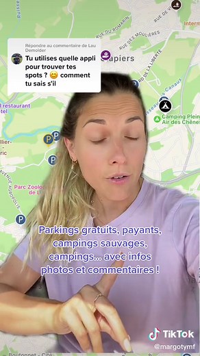 Trouver les meilleurs emplacements pour dormir en van avec l'application indispensable Park4night