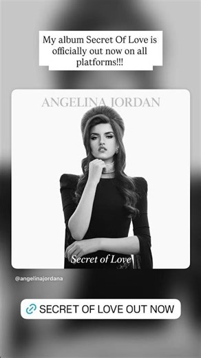 Angelina Jordan | New Album Out Now | Secret Of Love