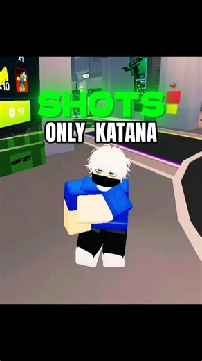 Rivals katana only... #roblox #rivals