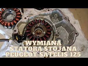 Comment remplacer le stator du Peugeot Satelis 125 ?