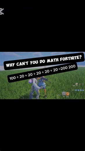 ￼Fortnite NEEDS to FIX Their Math 😂 #fortnite
