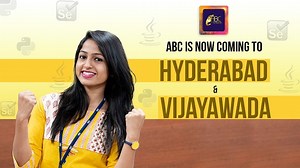 Great News for all Hyderabad and Vijayawada Job Aspirants ABC is starting New centres at cities near you with Thousands Of Opportunities. Enrol Now: http://bit.ly/2W9MLTf Learn from the Leaders in Technology Training, Now at Hyderabad and Vijayawada. We are providing you ✓ Training on In-Demand Technologies ✓ Best Course Combination ✓ Best training ecosystem ✓ 100% Placement assistance ✓ 10 Days Free Demo Classes ✓ Easy EMI Options Join ABC Classroom Training - Get Skilled - Get Placed or Take C