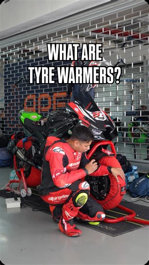 Atharva Mandke | Bikes | Tech | Reviews on Instagram: "What are tyre warmers? And why do riders need them? 🤔 . . . . . . . . . #fyp #viral #motorcycles #bikers #racing"