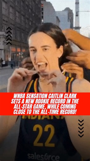 43K views · 651 reactions | WNBA sensation Caitlin Clark sets a NEW rookie record in the All-Star Game, while coming close to the ALL-TIME record!  #wnba #caitlinclark #suebird #allstargame | Sportskeeda Basketball | Facebook