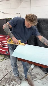 Met this kid when we were just 20 years old😳. We painted cars together with no money in the bank, a pocket full of cash and big dreams! Sean is breaking out his mad skills! This is a good day!! #musclecars #camaro #locallymade | Mr. Auto Body