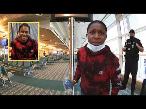 What Happens When Drunk Woman Spits On Police At The Airport