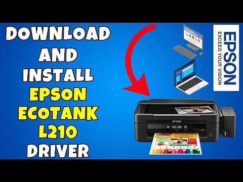 How To Download & Install Epson EcoTank L210 Printer Driver in Windows 10/11