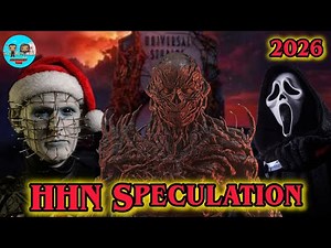 Halloween Horror Nights 2026 Speculation! | HHN Hollywood | Christmas Spec Map