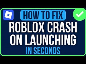 ROBLOX CRASHING ON LAUNCH 2026 [FIXED] | Roblox Crashing After Opening Game Problem