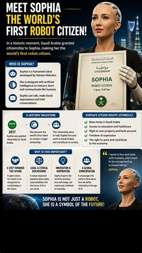 Sophia 🤖 | The World's First Robot Citizen Explained