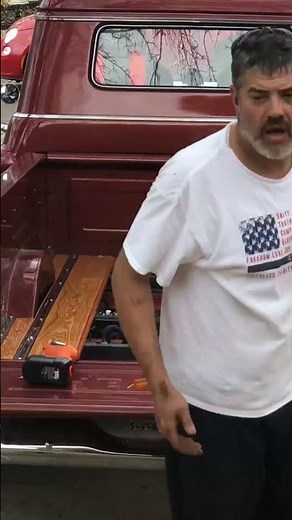 3 Tips for installing a wood truck bed. #55chevy #woodworking