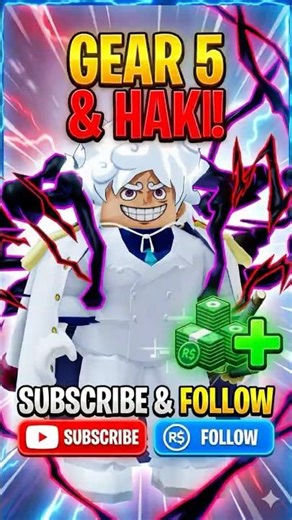 I SPENT EXACTLY 241 ROBUX TO BECOME "GOD TIER LUFFY! #roblox #animeroblox #gear5