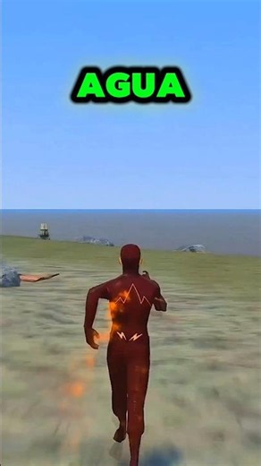 Can The FLASH Run On Water In Every GTA? 😨 #gta #shorts #gta5