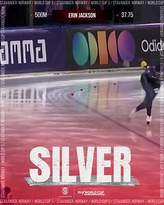 SpeedyJ is back on the podium with a 🥈🔥🔥 | US Speedskating