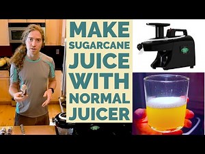 How To Make Sugarcane Juice with a Normal Juicer