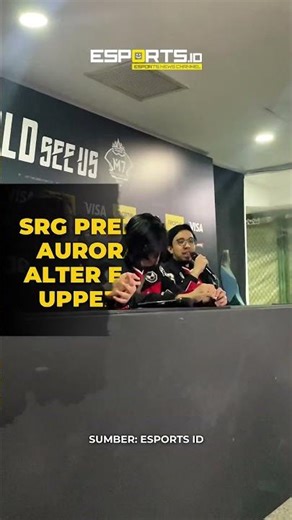 Kalau SRG pengennya ketemu siapa ya di Final Upper Bracket? #esportsid #m7 #mlbb #esports