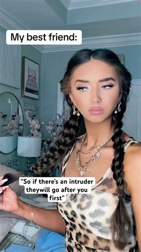 When you sleepover at your best friends house…