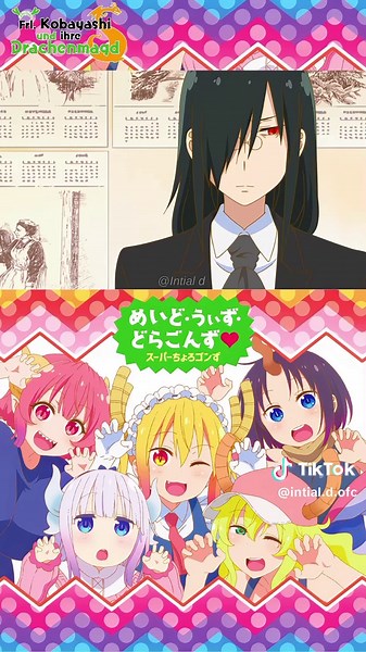 Miss Kobayashi-san chi no maid Dragon 🐉🔥 Anime clips •Intial D💫💥 5 videos diarios ⚡⚡ #Anime #fyp #dragonmaid #misskobayashisdragonmaid #viraltiktok