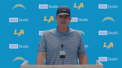Head Coach Jim Harbaugh Press Conference | Los Angeles Chargers