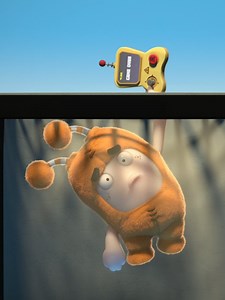 Animated Moments of Kids Getting Stuck