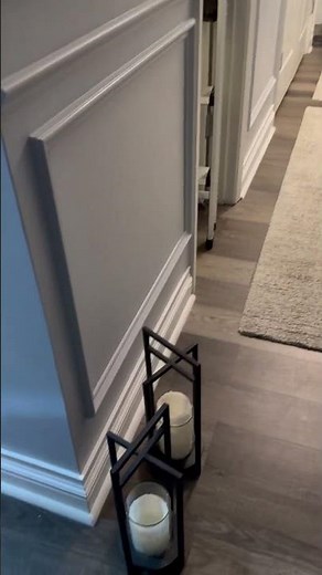 Home Decor || Adding more baseboard trim to existing baseboard #baseboards