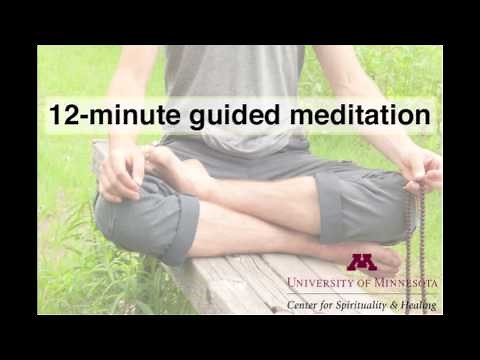12 minute guided meditation
