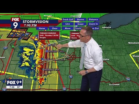 Tracking severe storms in Minnesota