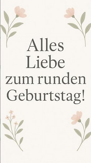 Kurze Glückwünsche zum 50 Geburtstag Perfekt für Karten & WhatsApp