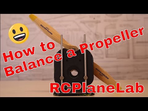 How to Balance a Propeller, RC Plane Lab