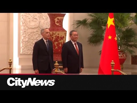 Carney and ministers sign agreements with China on lumber, tourism and energy
