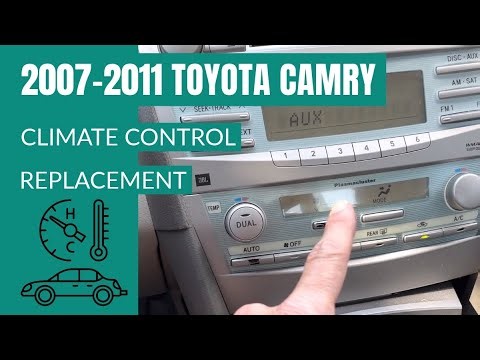 Climate Control Module Replacement 2007-2011 Toyota Camry