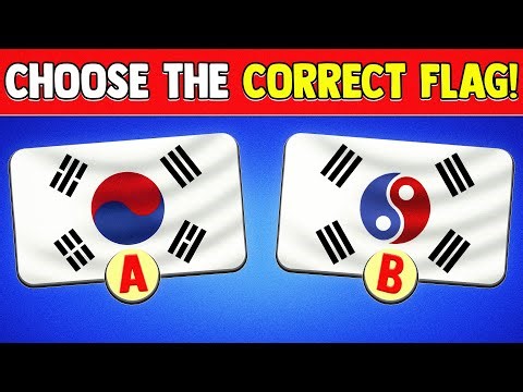 🌍 Country Flag Challenge | Can You Spot the Real Flag ? 🏁