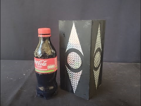 Vanishing coke bottle magic trick revealed & how to make.