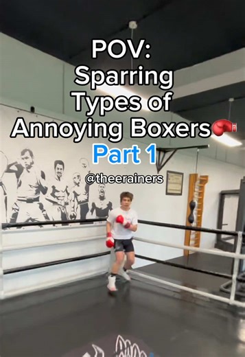 Sparring with the Smiler: A Fun Boxing Moment