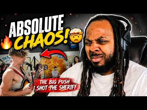 THIS LIVE PERFORMANCE WAS ABSOLUTE CHAOS 🔥🤯 | The Big Push - I Shot The Sheriff (Reaction)
